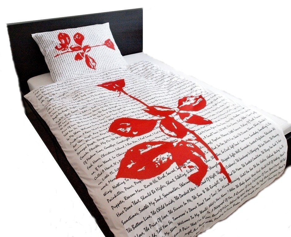 Depeche Mode Bed linen set Violator Rose white
