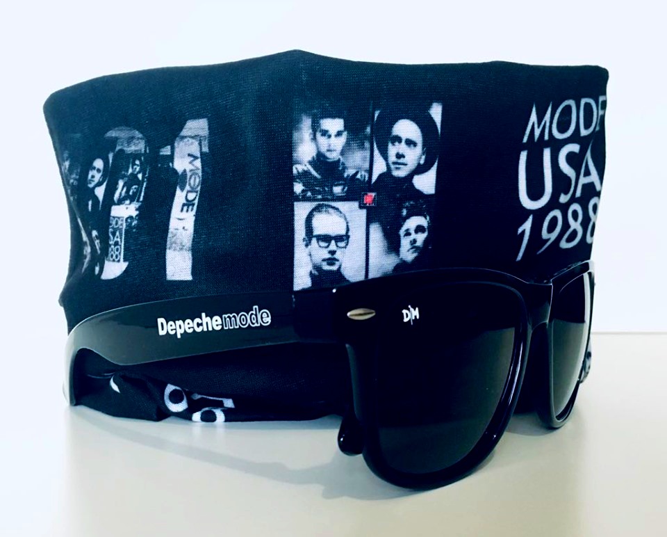 Depeche Mode Sunglasses Violator + Depeche Mode 101 Tunnel Scarf