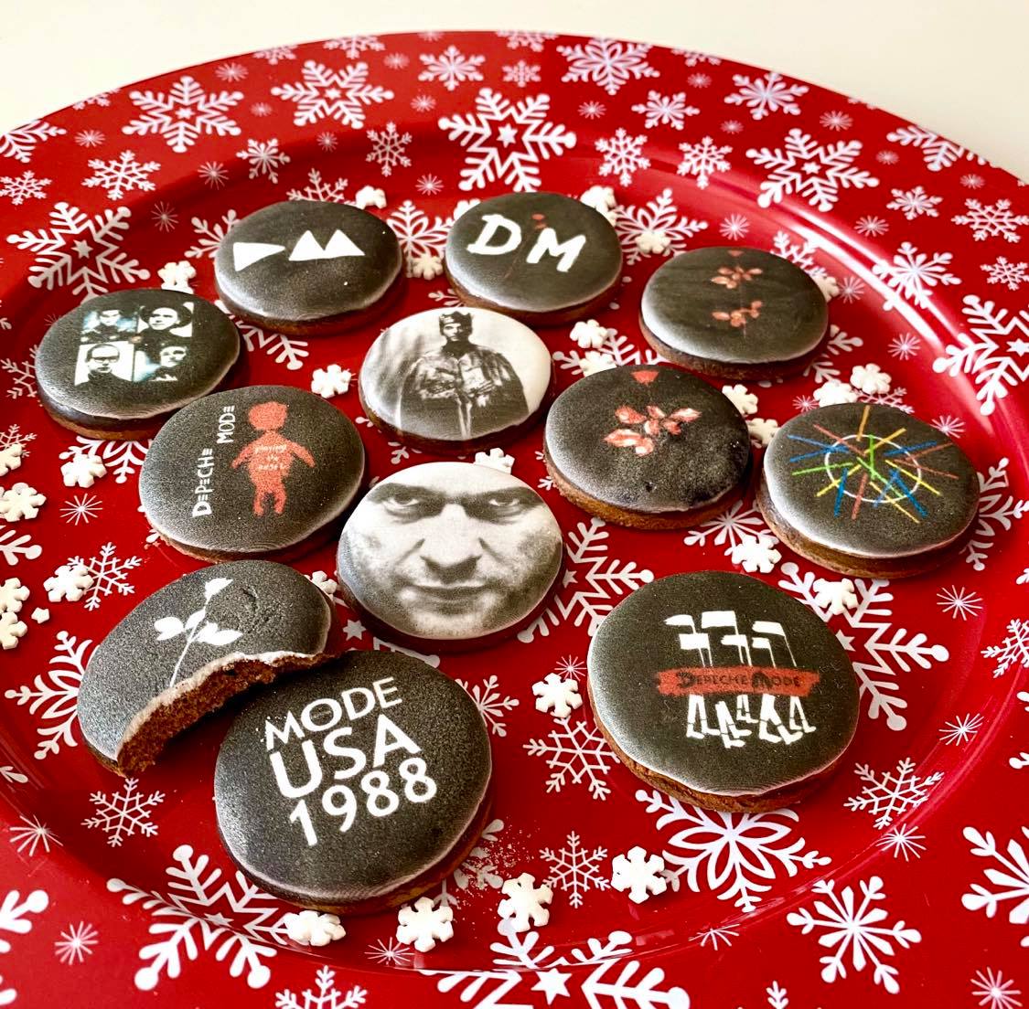 Depeche Mode Christmas gingerbread