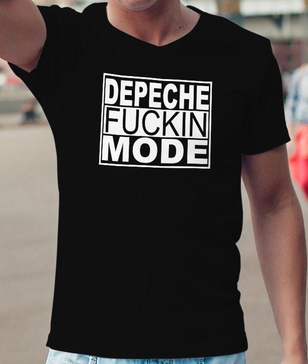 Depeche Mode - T-Shirt Fuckin Unisex