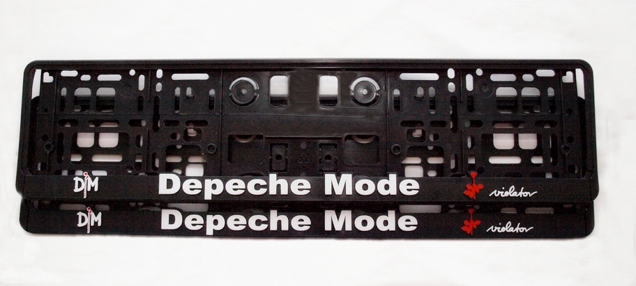 Depeche Mode Violator 3D plate holder