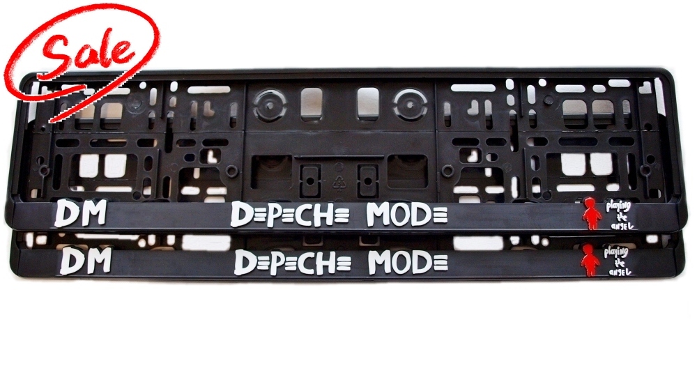 Depeche Mode Playing The Angel 3D plate holder