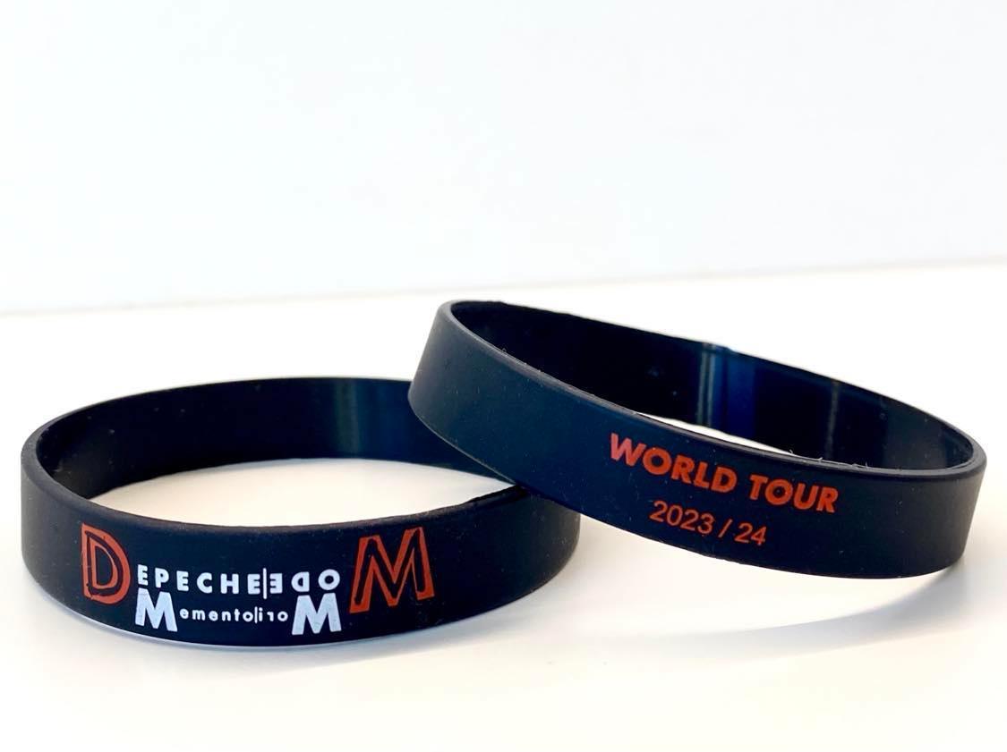 DM-Memento Mori Silicone wristband World Tour 2023